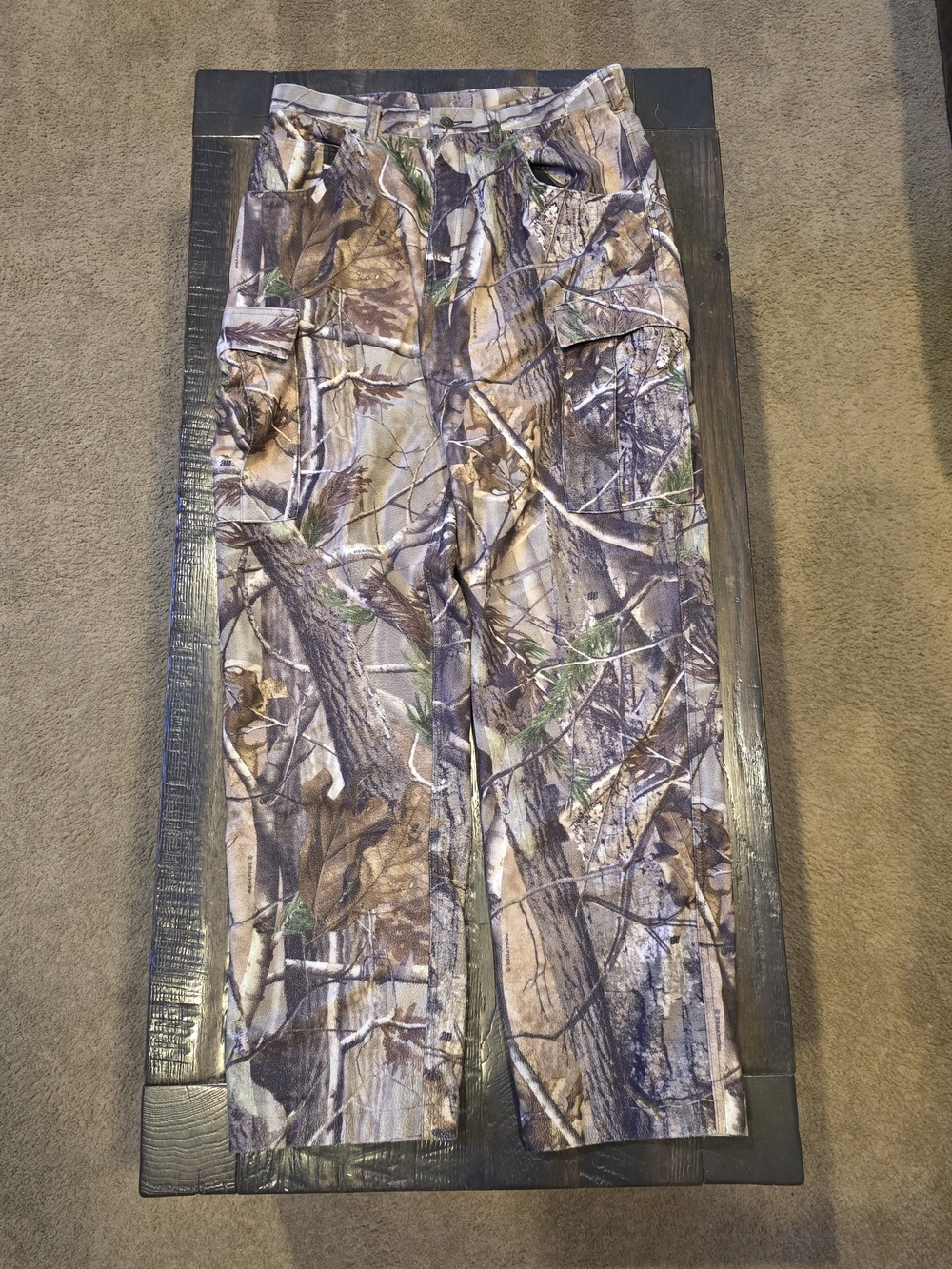 Cabela's Men's Realtree-Style Camo Cargo Pants - Brown/Green